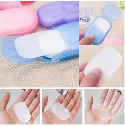 Paper Soap strips for travel essentials for women men