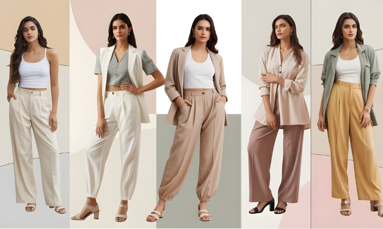 latest collection of trousers for girls and women 👖✨. Designed for style, comfort, and versatility