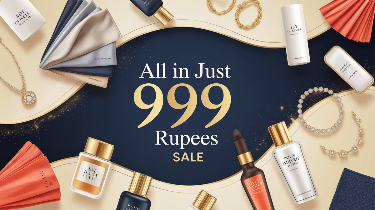 Yumna Store’s “All in Just 999 Rupees Sale”! 🎉 Shop across all categories — from trendy fashion and makeup to household products, jewellery, and lifestyle essentials,