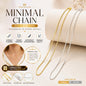Premium Minimal Chain for Men & Women | Gold & Silver Stylish Box Link Chain | Lightweight Daily Wear Fashion Jewelry