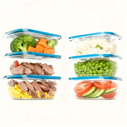 7 piece setfood Storage Containers with Lids,
