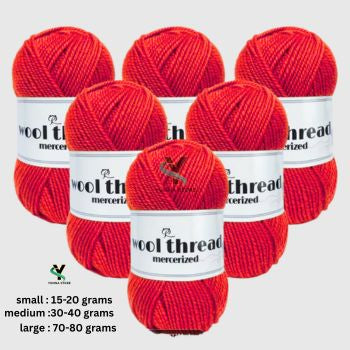Premium Double Knit Wool Yarn - 4 Ply Soft Acrylic (60g) for Knitting & Crochet - Vista Brand