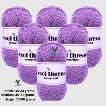 Premium Double Knit Wool Yarn - 4 Ply Soft Acrylic (60g) for Knitting & Crochet - Vista Brand