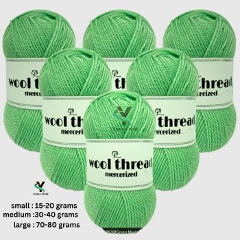 Premium Double Knit Wool Yarn - 4 Ply Soft Acrylic (60g) for Knitting & Crochet - Vista Brand