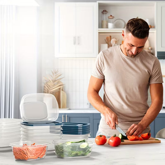 7 piece setfood Storage Containers with Lids,
