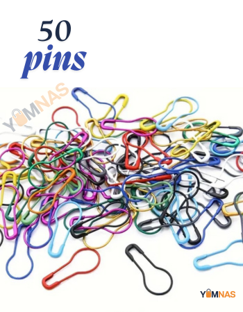 Colorful Coilless Safety Bulb Pins