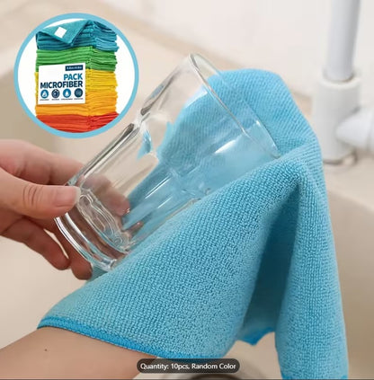 Kitchen Dusters Cleaning Duster Cloth Kitchen Shelves Cleaner Clothes Kitchen Towel Microfiber Cleaning Cloth Washable and Reusable Multi-Purpose Indoor Outdoor Cleaning Dusting Polishing Bathroom Cleaning Towels Car Washing Microfiber Cloth For Auto