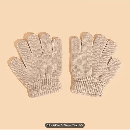 New Winter Men Women Cashmere Knitted Gloves Autumn Hand Warmer