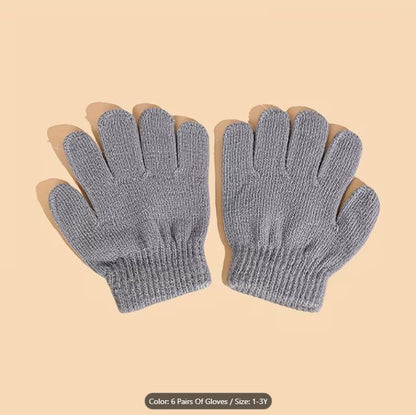 New Winter Men Women Cashmere Knitted Gloves Autumn Hand Warmer