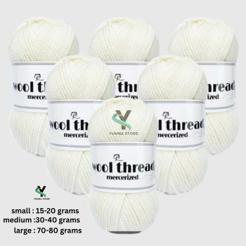 Premium Double Knit Wool Yarn - 4 Ply Soft Acrylic (60g) for Knitting & Crochet - Vista Brand