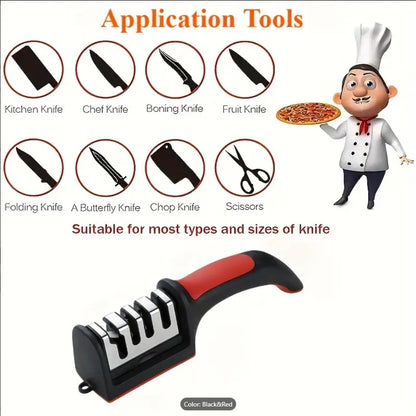 4 in 1 Kitchen Knife Sharpener