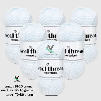 Premium Double Knit Wool Yarn - 4 Ply Soft Acrylic (60g) for Knitting & Crochet - Vista Brand