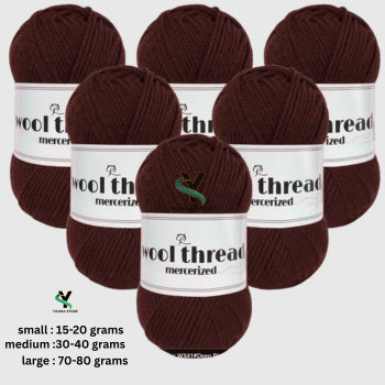 Premium Double Knit Wool Yarn - 4 Ply Soft Acrylic (60g) for Knitting & Crochet - Vista Brand