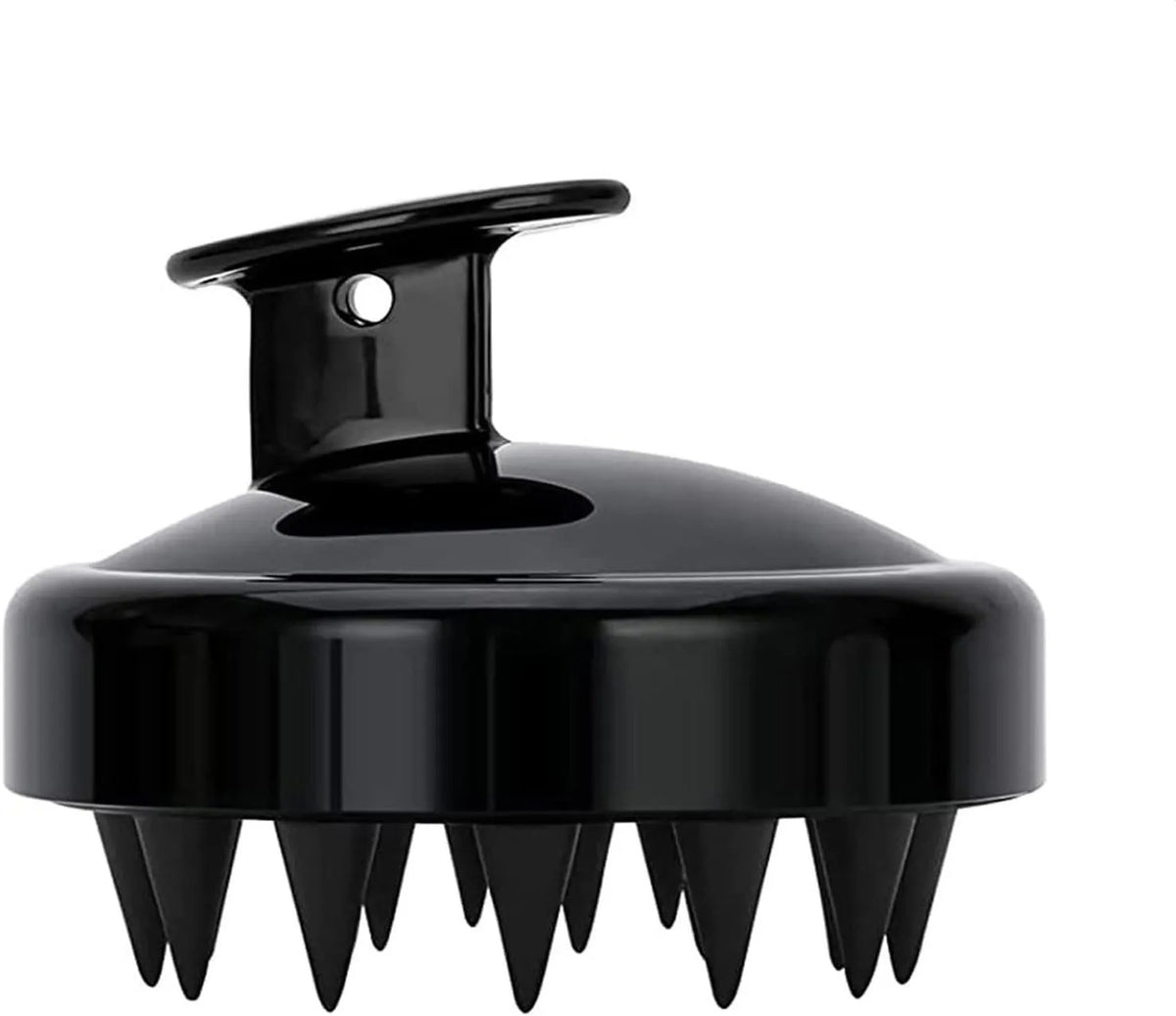 Silicone Scalp Massager Shampoo Brush | Hair Scrubber for Dandruff Removal & Deep Scalp Exfoliation (Random Color)