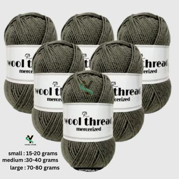 Premium Double Knit Wool Yarn - 4 Ply Soft Acrylic (60g) for Knitting & Crochet - Vista Brand