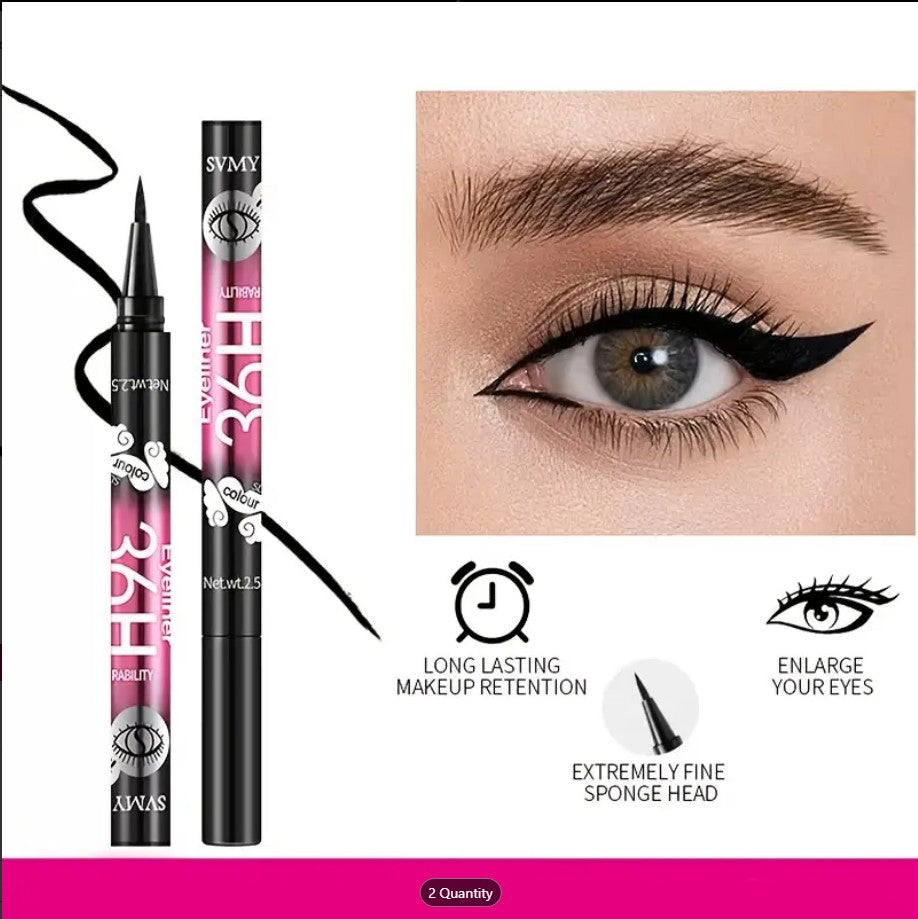 Waterproof Liquid Eyeliner Pencil Set