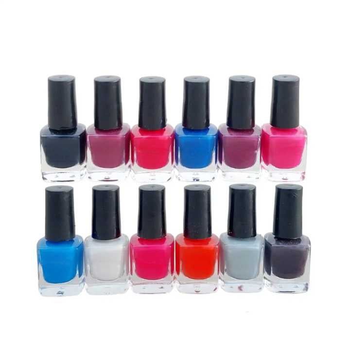 Pack of 24 Piece Peel off Nail Polish Fast Drying Long-lasting Nail Polish Removable