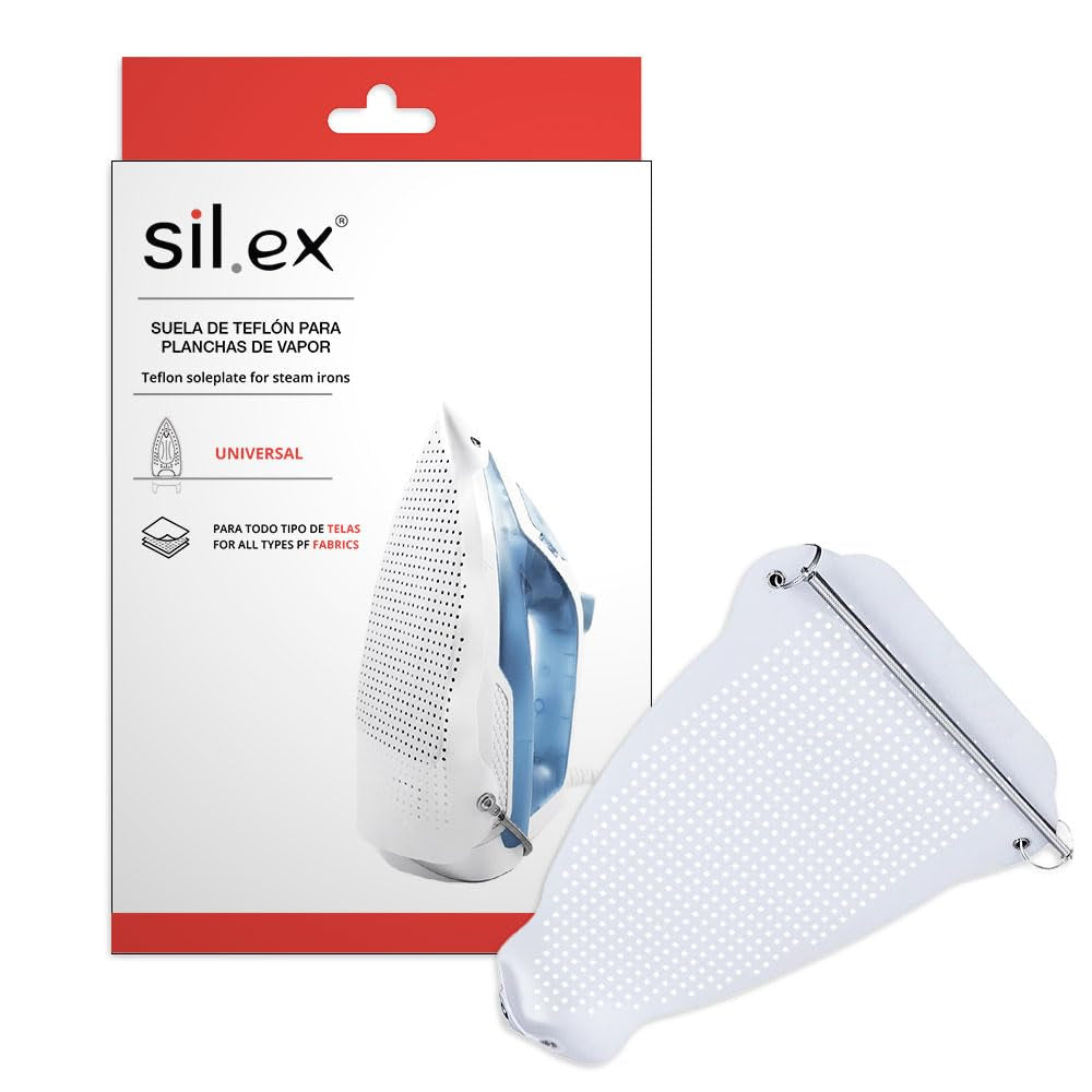 Tephlon Iron Cover Plate Protective Ironing Shoe – Anti-Scorch Non-Stick Heat Resistant Iron Fabric Guard | Universal Soleplate Protection Cover for Delicate Clothes, Silk, Linen & Professional Garment Care