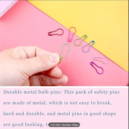 Colorful Coilless Safety Bulb Pins