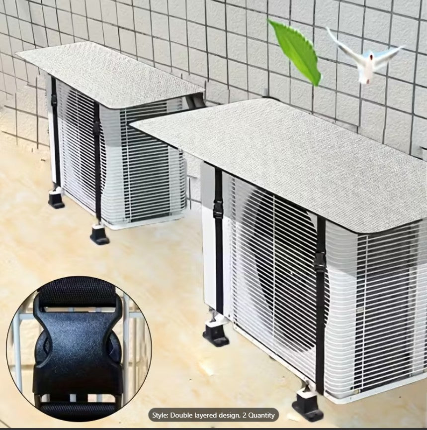 Double-Layer Weatherproof Design Ac Cover