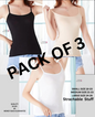 Pack Of 3 Camisoles for Teenage Girls & Women