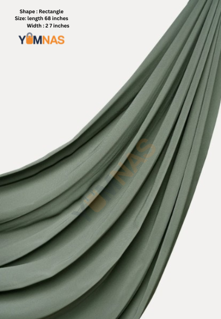 Sage Luxury Chiffon Hijab for Women & Girls