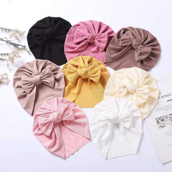 Baby Girl Turban Caps