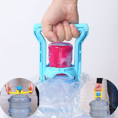 Premium Heavy-Duty Flat Water Bottle Handle – Ergonomic, Easy-Lift Carrier for 19-20 Liter Large Water Bottles – High-Quality, Durable Grip for Hassle-Free Transport and Storage , kitchen organizer