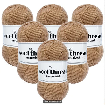 Premium Double Knit Wool Yarn - 4 Ply Soft Acrylic (60g) for Knitting & Crochet - Vista Brand
