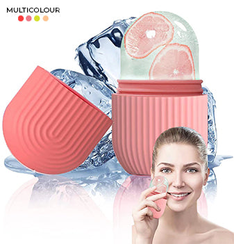 Ice Roller for Face Massager & Eye Soft Feel Beauty Reusable Face Rollers Facial Roller Box Face to Enhance Skin Glow Shrink & Tighten Pores (1 Piece Only)