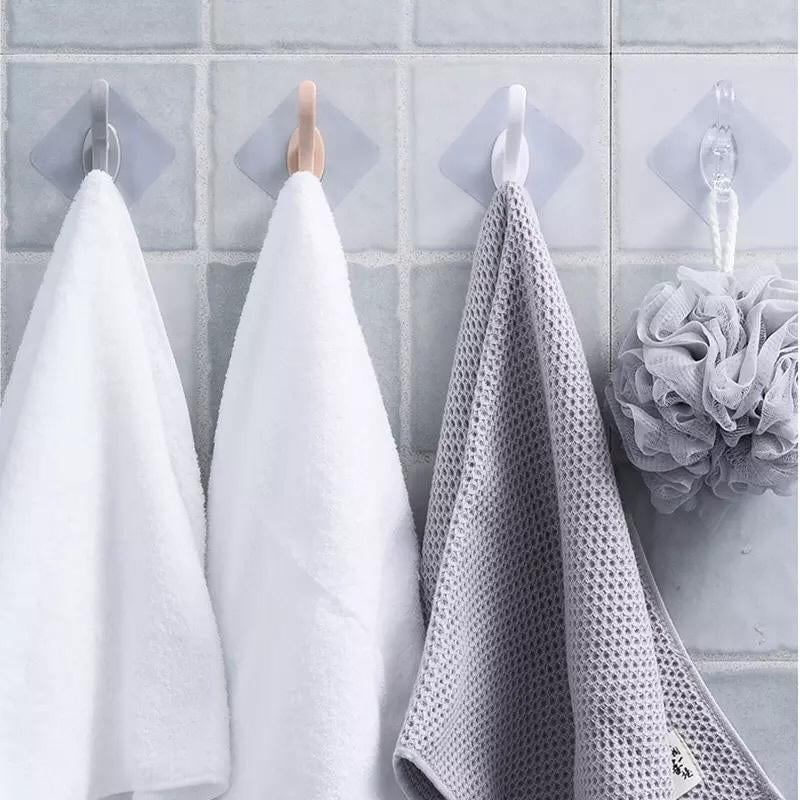 Hooks Transparent Strong Self Adhesive Door Wall Hangers Hooks Suction Heavy Load Rack Cup for Kitchen Bathroom