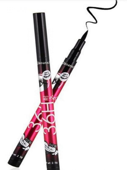 Waterproof Eyeliner Pencil Long Lasting Black Liquid Eye Liner Pen, Smudge Proof & Quick Dry Eye Makeup