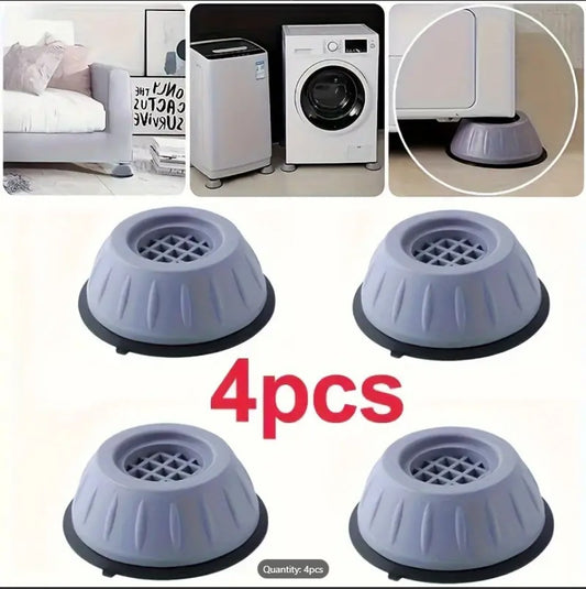 Pack of 4 Anti Vibration Washing Machine Feet Mats