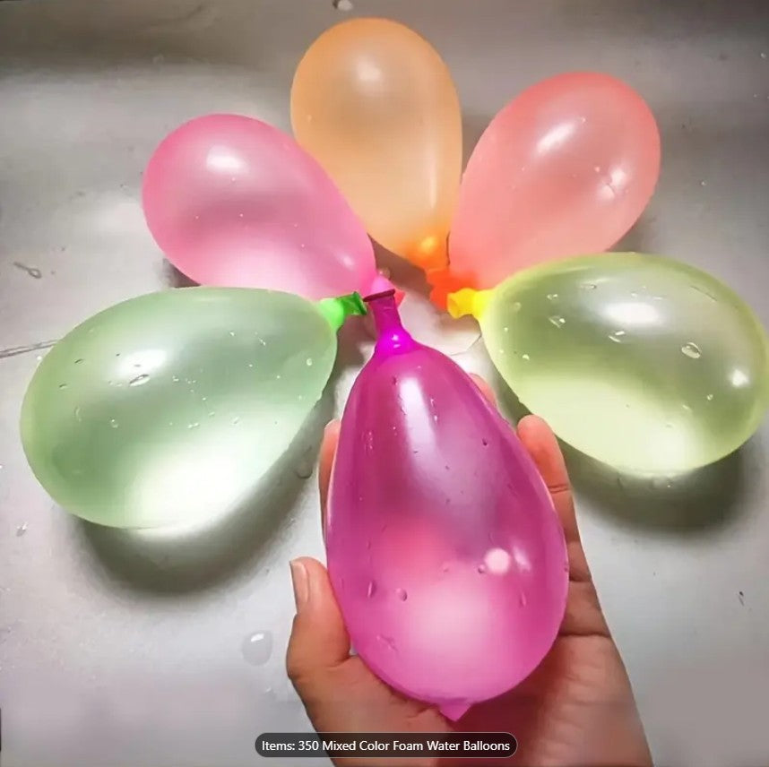 Mixed Color Water Balloons