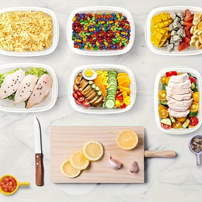 7 piece setfood Storage Containers with Lids,