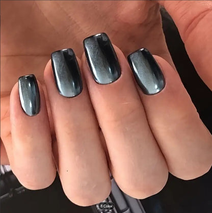 Diamond Acrylic Fake Nails Set