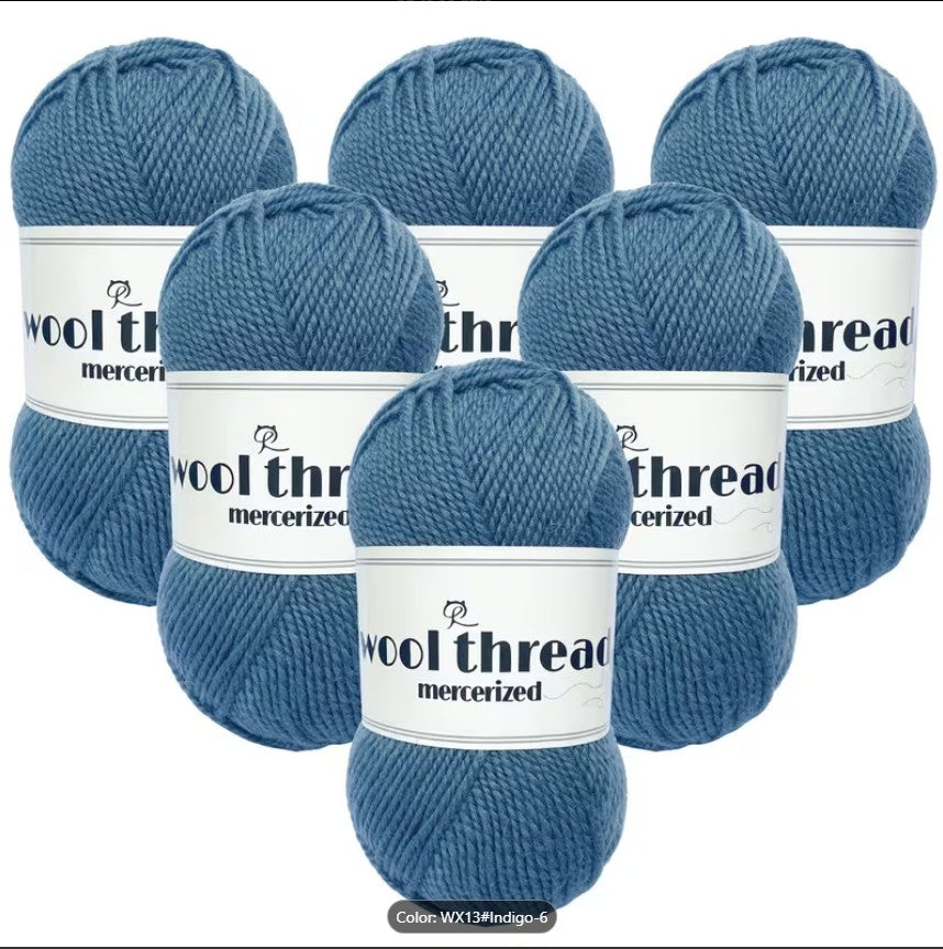 Premium Double Knit Wool Yarn - 4 Ply Soft Acrylic (60g) for Knitting & Crochet - Vista Brand