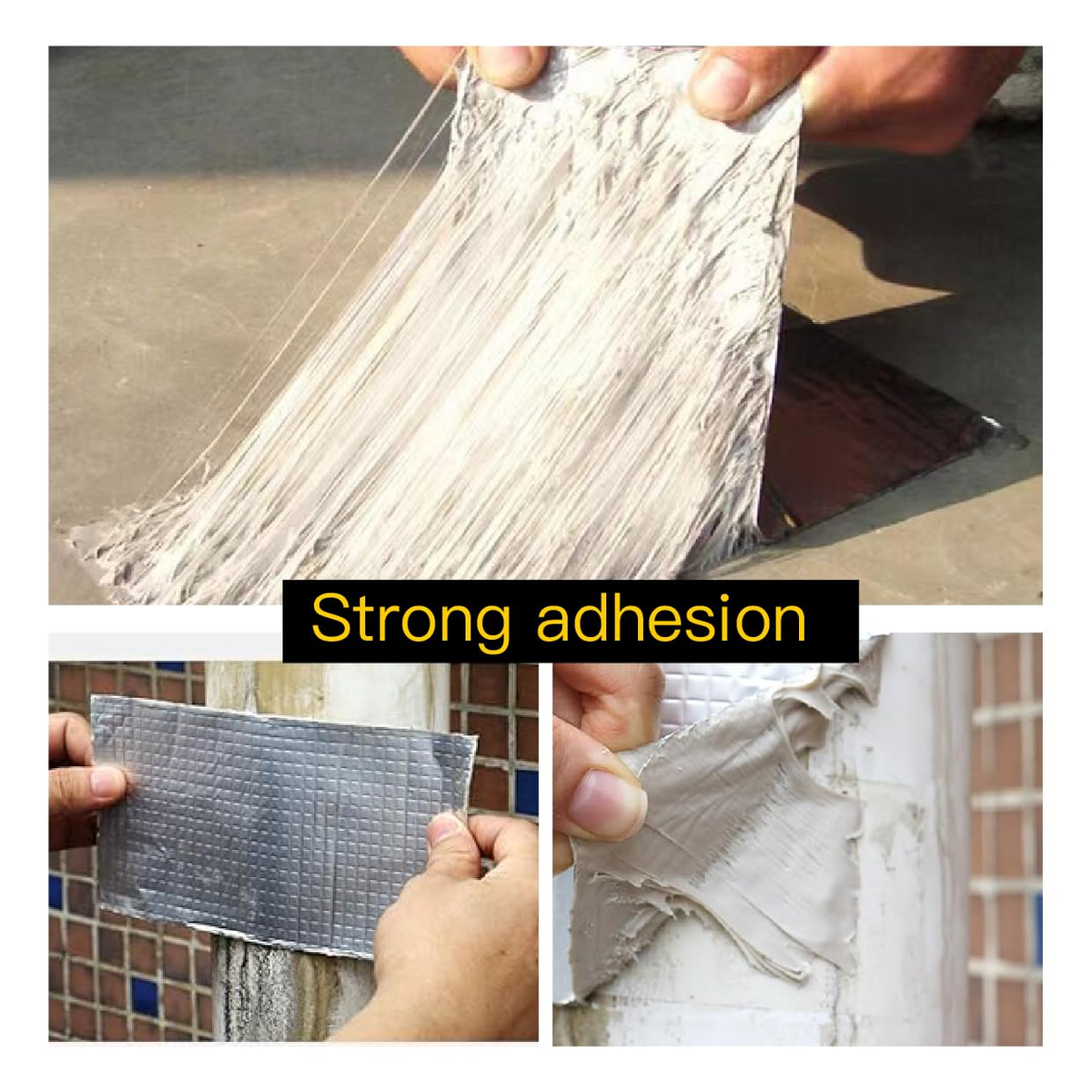 Water Proof Butyl Rubber Aluminum Foil Tape