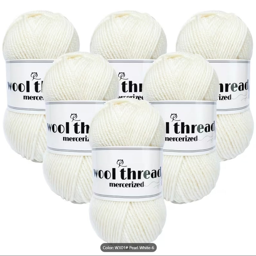 Premium Double Knit Wool Yarn - 4 Ply Soft Acrylic (60g) for Knitting & Crochet - Vista Brand