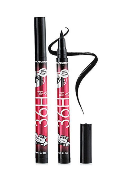 Waterproof Eyeliner Pencil Long Lasting Black Liquid Eye Liner Pen, Smudge Proof & Quick Dry Eye Makeup