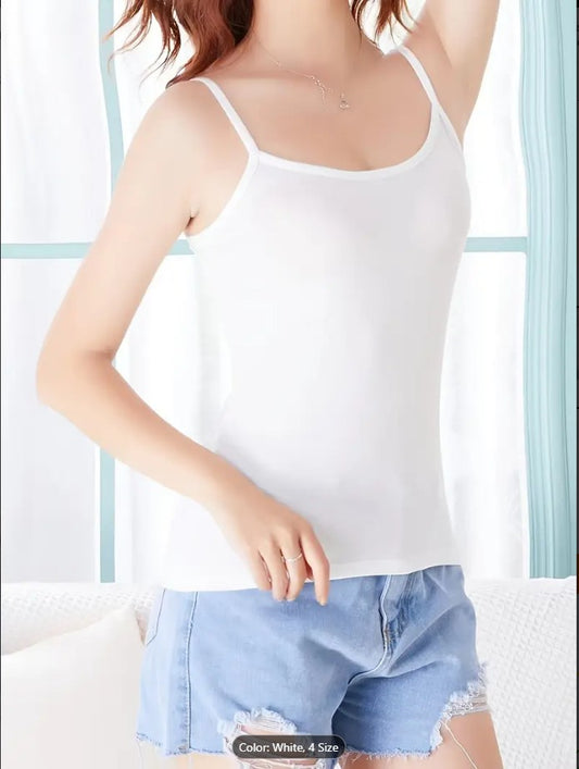 White Camisoles for Teenage Girls & Women