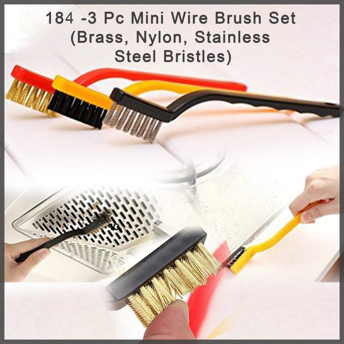 MINI WIRE BRUSH SET