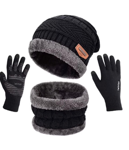 Winter Cap with Gloves Set – Warm, Stylish & Comfortable