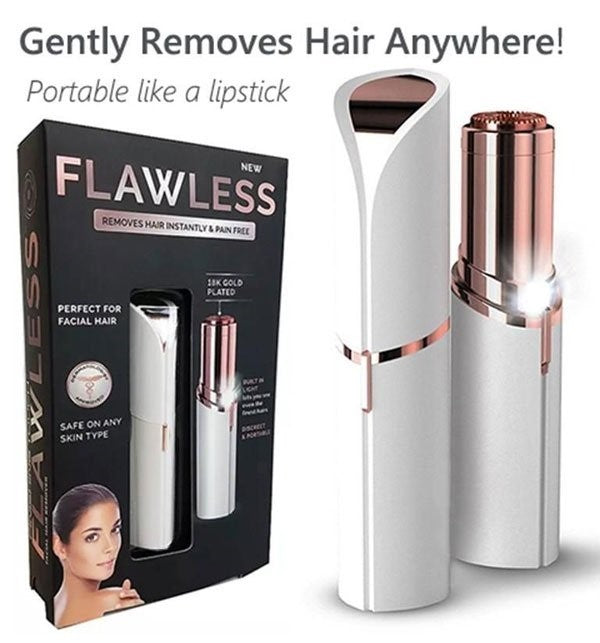 Original Flawless Double Head Facial Hair Remover Machine