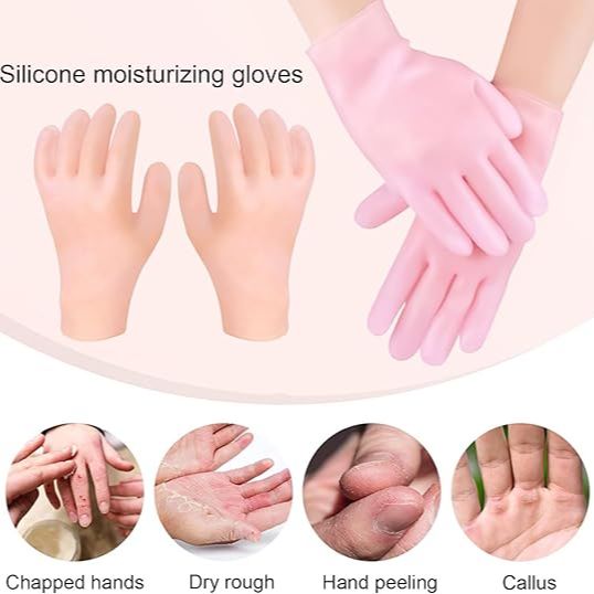 SPA Gel Silicone Moisturizing Gloves – Whitening & Softening Hand Care