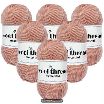 Premium Double Knit Wool Yarn - 4 Ply Soft Acrylic (60g) for Knitting & Crochet - Vista Brand