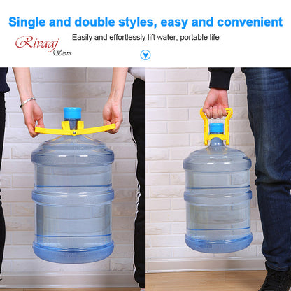 Premium Heavy-Duty Flat Water Bottle Handle – Ergonomic, Easy-Lift Carrier for 19-20 Liter Large Water Bottles – High-Quality, Durable Grip for Hassle-Free Transport and Storage , kitchen organizer