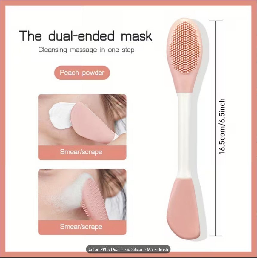 Silicone Double Head Mask & Face Wash Brush