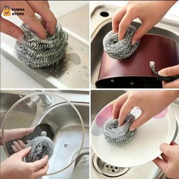 Large-Sized Stainless Steel Cleaning Tar