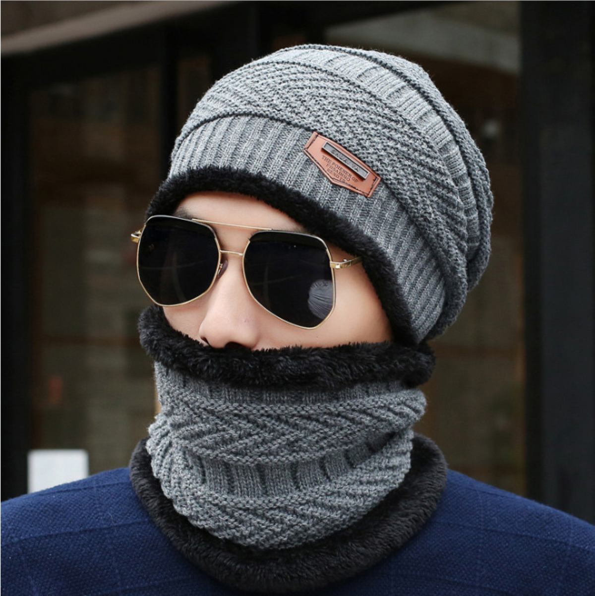 Winter Cap with Gloves Set – Warm, Stylish & Comfortable